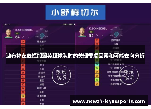 迪布林在选择加盟英超球队时的关键考虑因素和可能去向分析 迪布林在选择加盟英超球队时的关键考虑因素和可能去向分析